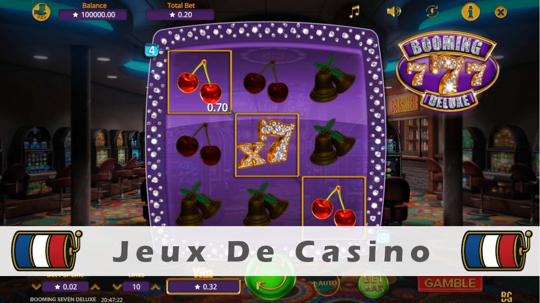 Démo de la machine à sous Booming 7 Deluxe Legacy