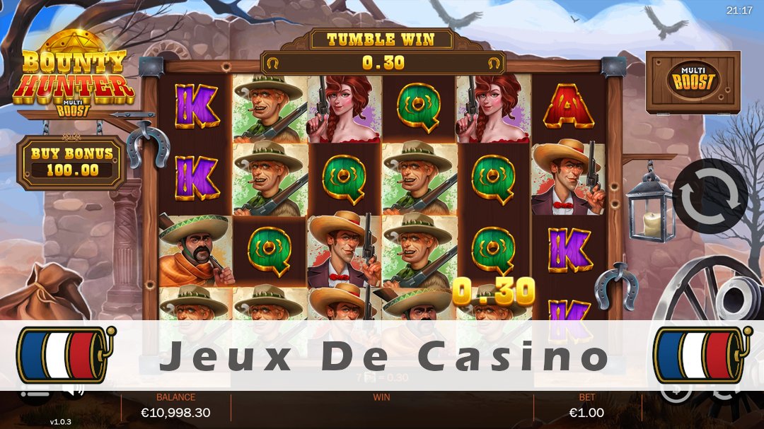 Démo de la machine à sous Bounty Hunter MultiBoost