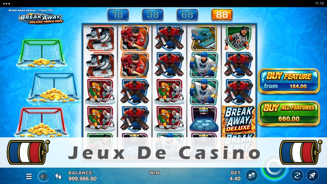 Démo de la machine à sous Break Away Deluxe Triple Pots