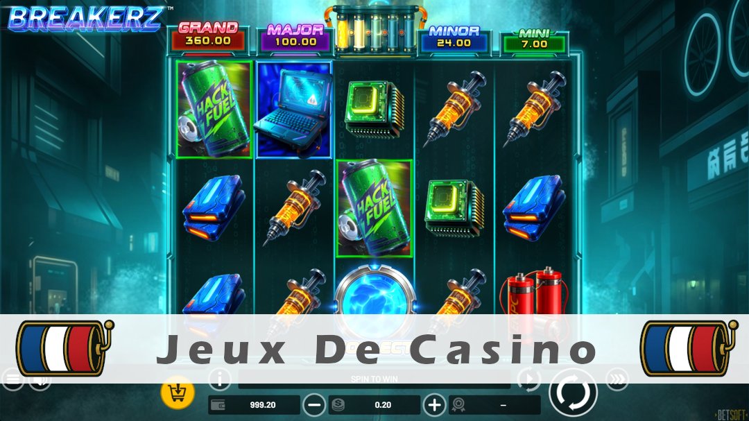Démo de la machine à sous Breakerz