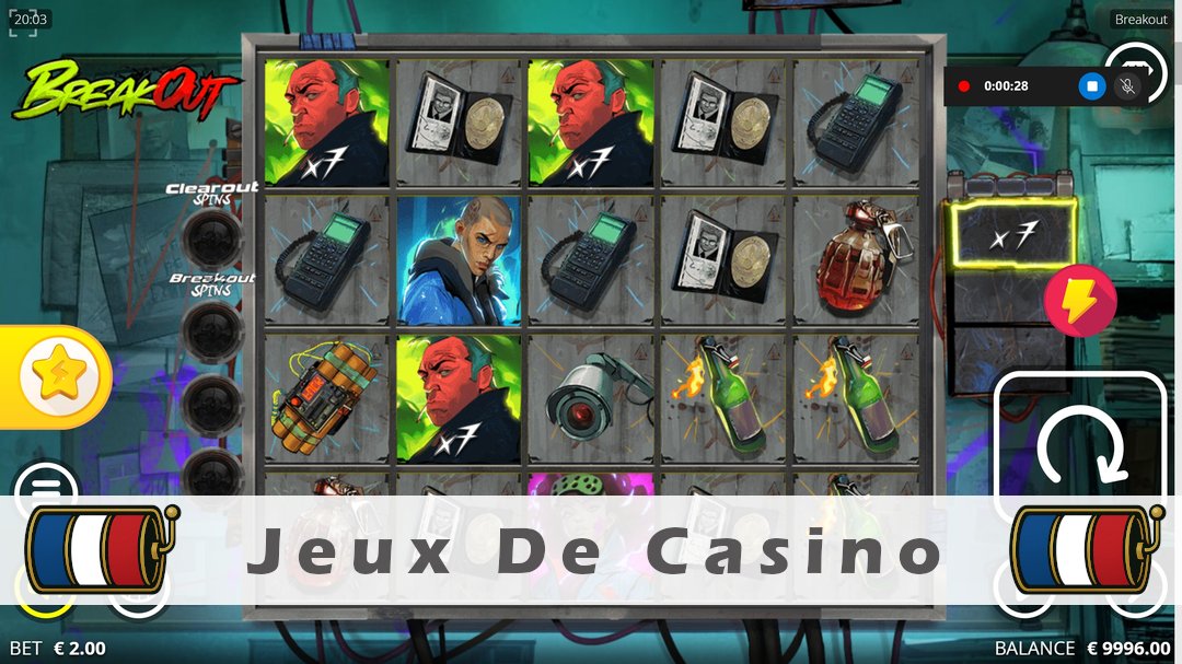 Démo de la machine à sous Breakout