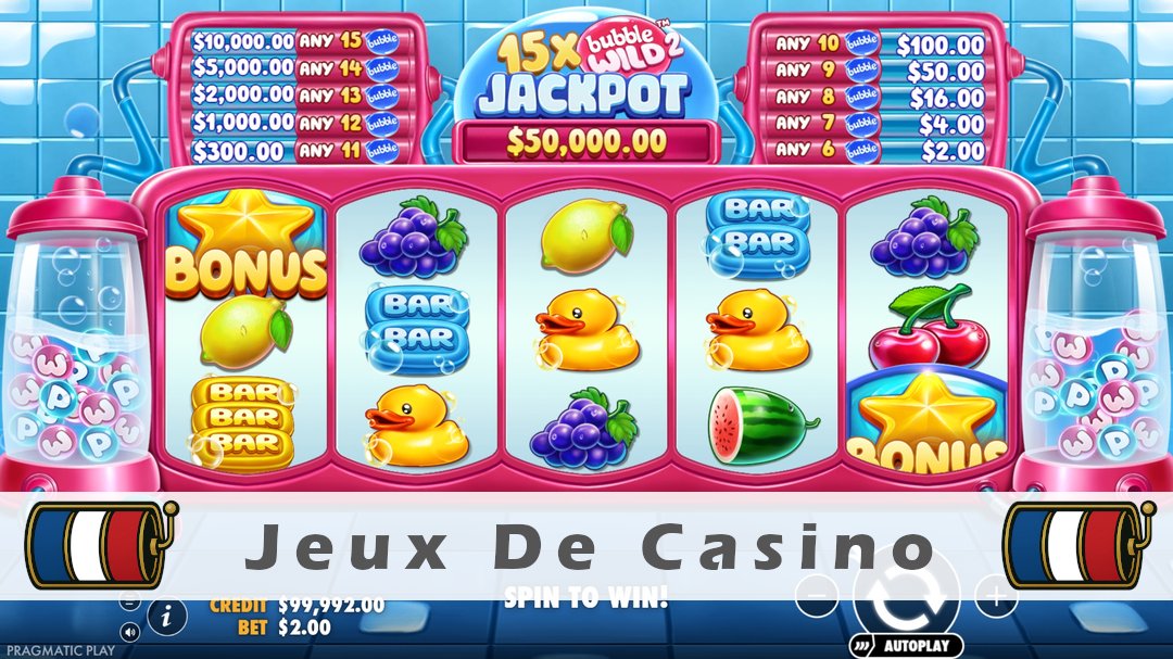 Démo de la machine à sous Bubble Wild 2