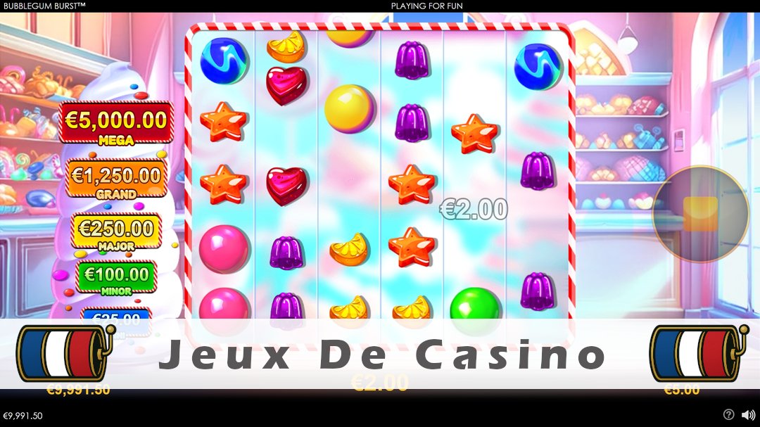 Démo de la machine à sous Bubblegum Burst