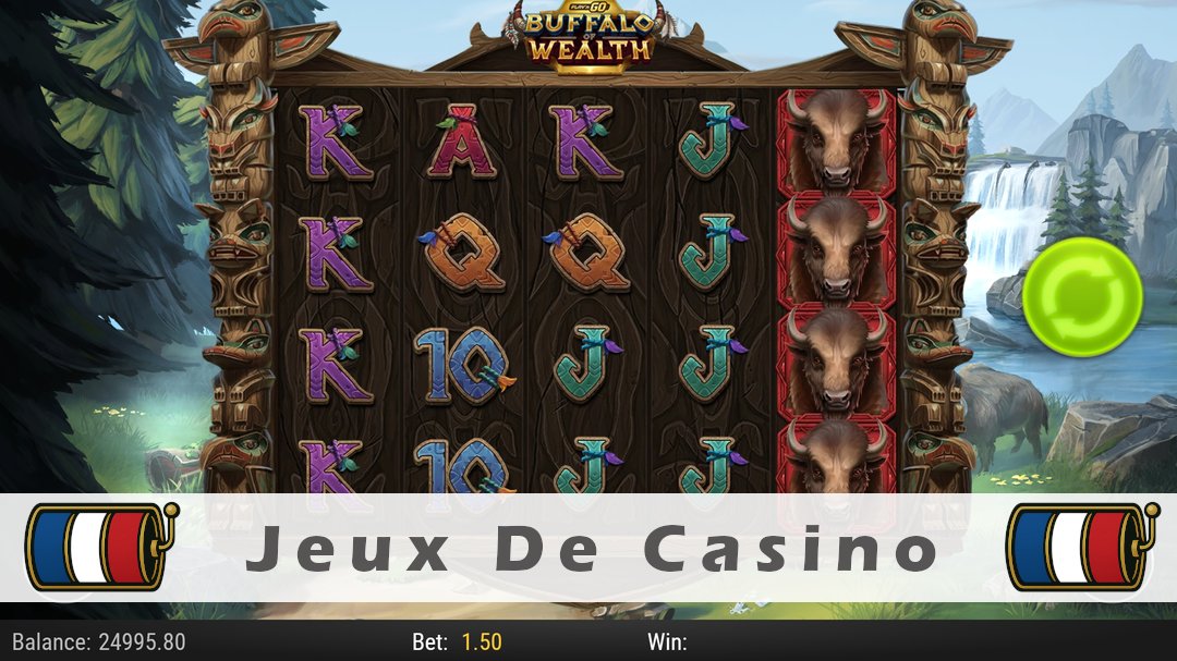 Démo de la machine à sous Buffalo of Wealth
