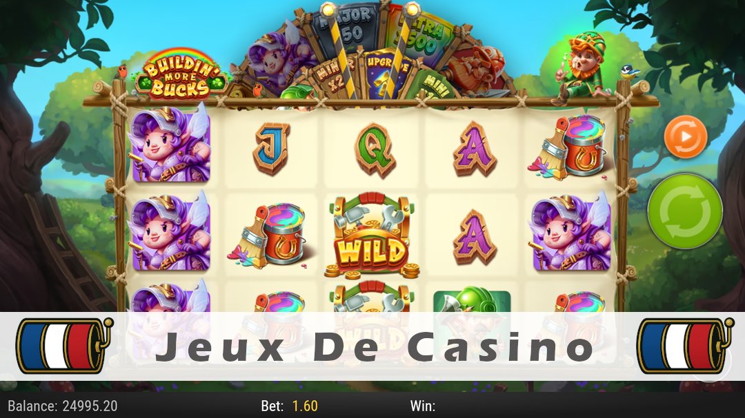 Démo de la machine à sous Buildin More Bucks