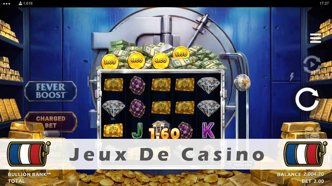 Démo de la machine à sous Bullion Bank