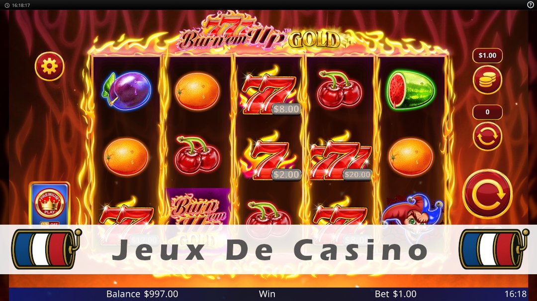 Démo de la machine à sous Burn Em Up Gold