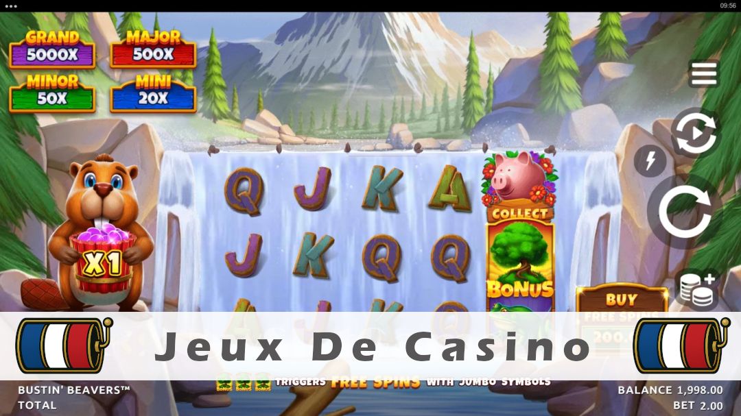 Démo de la machine à sous Bustin Beavers