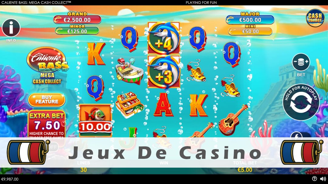 Démo de la machine à sous Caliente Bass Mega Cash Collect