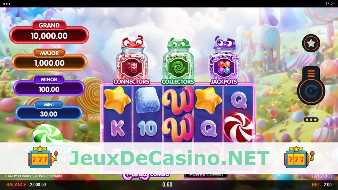 Démo de la machine à sous Candy Combo Power Combo