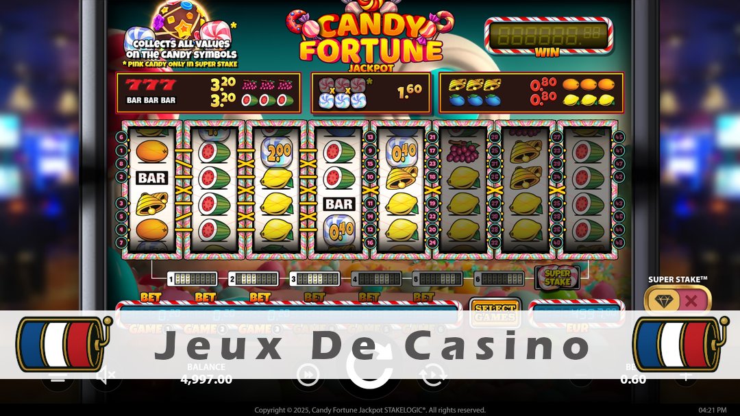 Démo de la machine à sous Candy Fortune Jackpot