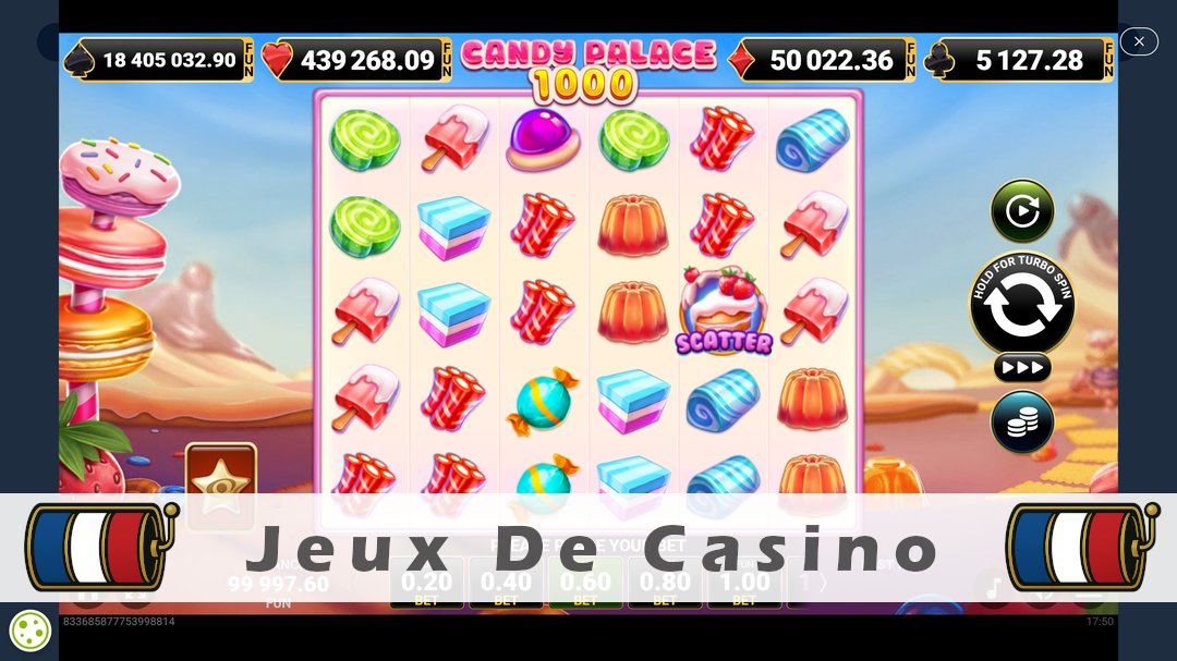 Démo de la machine à sous Candy Palace 1000