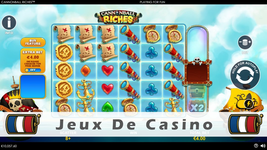 Démo de la machine à sous Cannonball Riches