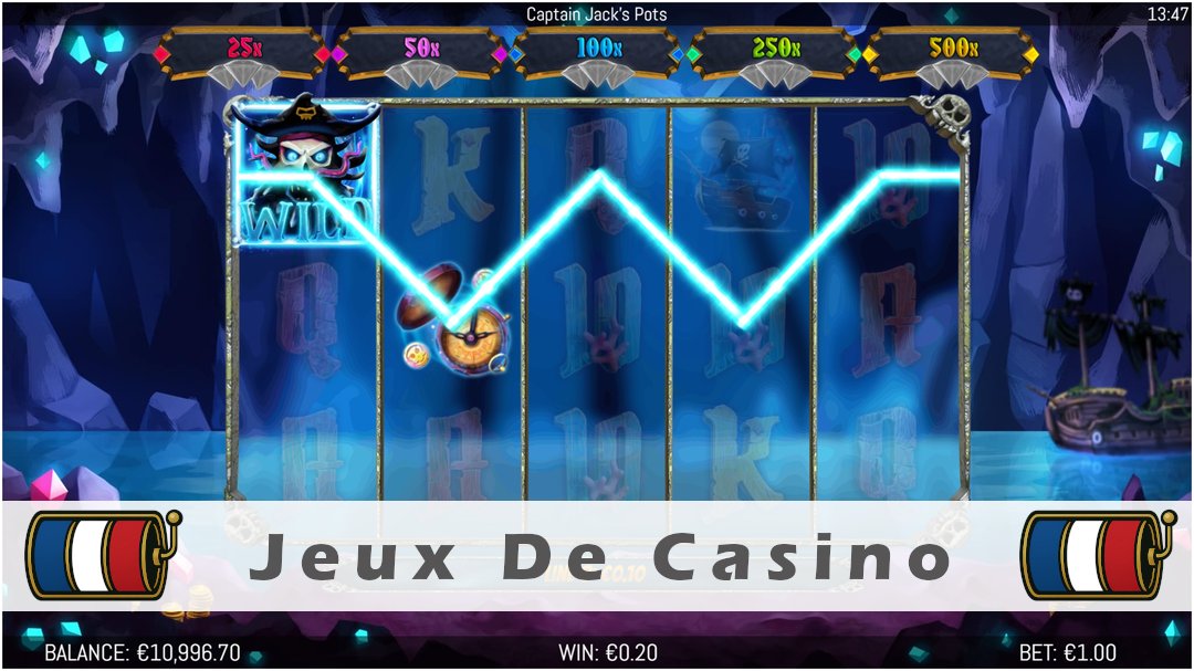 Démo de la machine à sous Captain Jacks Pots