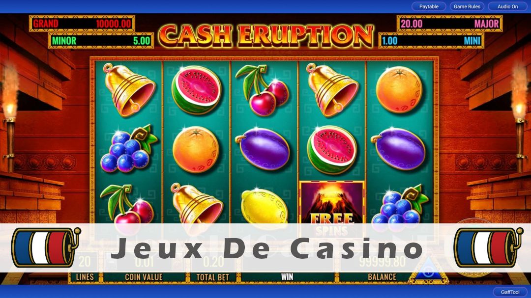 Démo de la machine à sous Cash Eruption Coins & Clovers