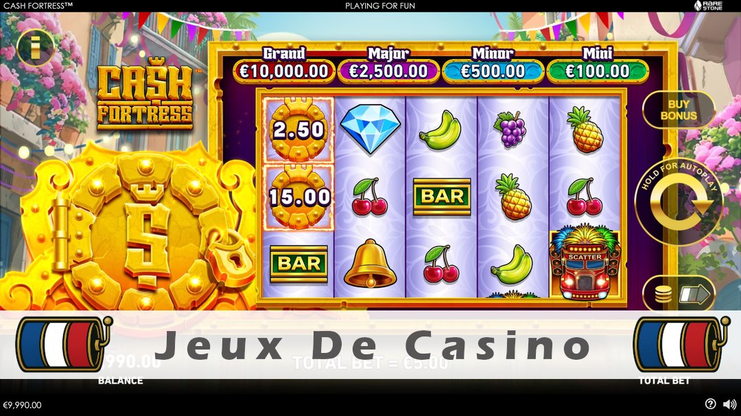 Démo de la machine à sous Cash Fortress