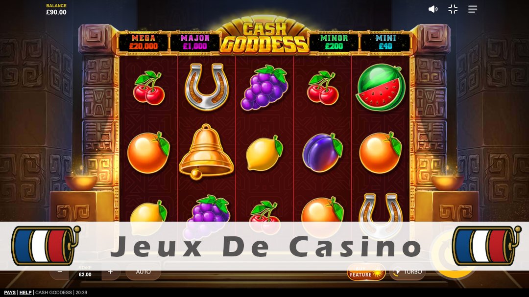 Démo de la machine à sous Cash Goddess