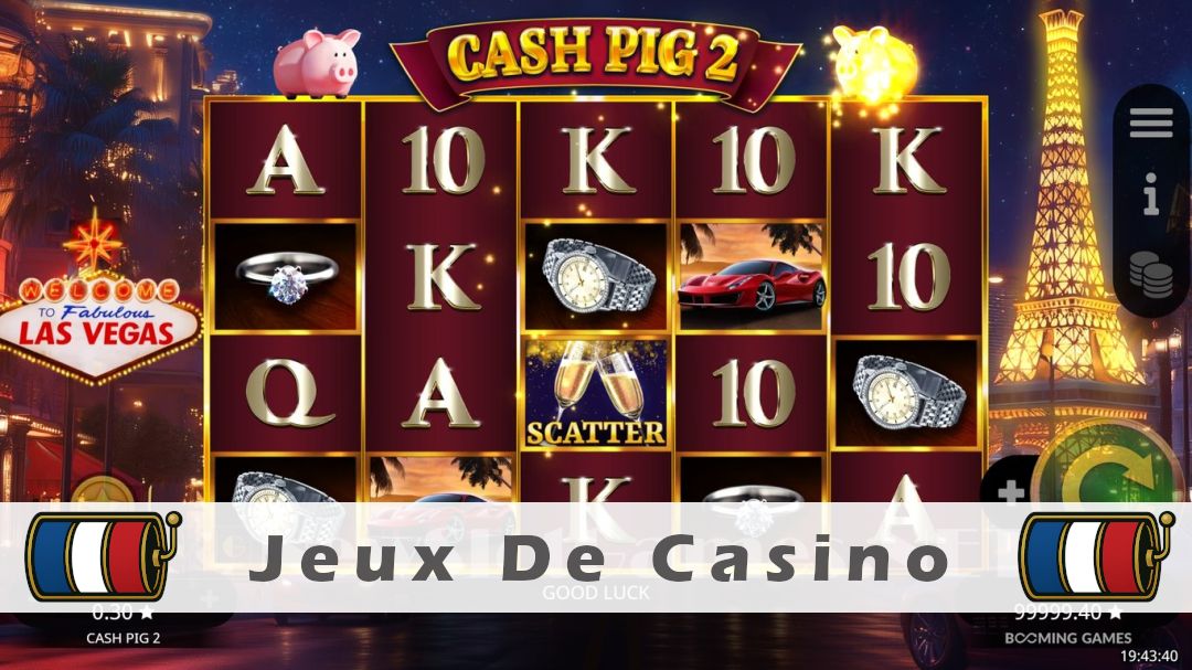 Démo de la machine à sous Cash Pig 2