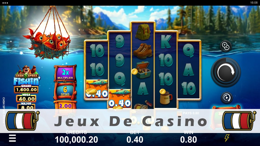 Démo de la machine à sous Cash Spree Fishin