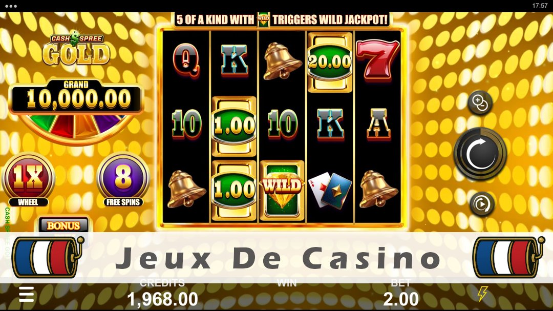 Démo de la machine à sous Cash Spree Gold