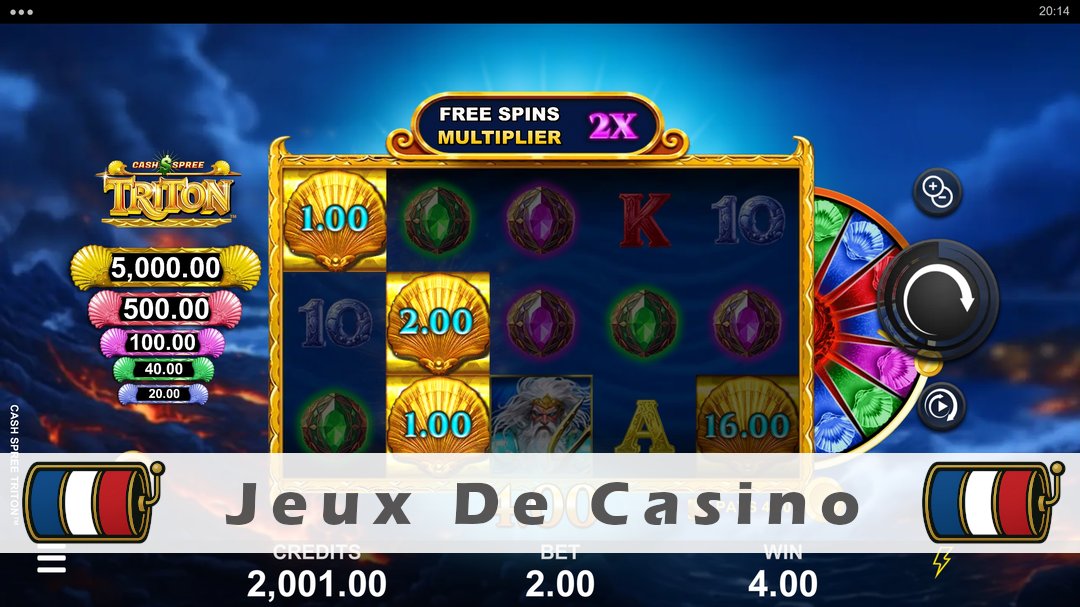 Démo de la machine à sous Cash Spree Triton