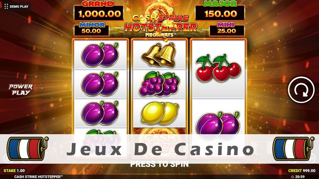 Démo de la machine à sous Cash Strike Hotstepper Megaways Slot