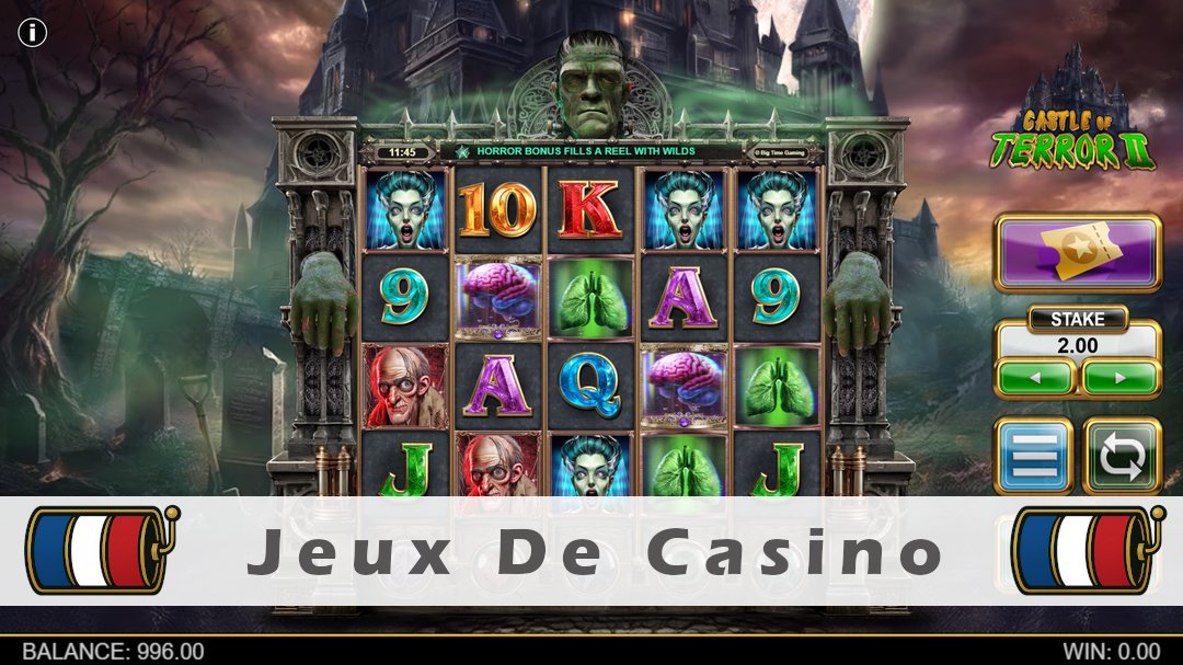 Démo de la machine à sous Castle of Terror 2