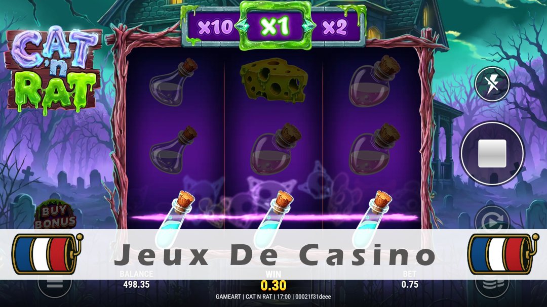 Démo de la machine à sous Cat n Rat