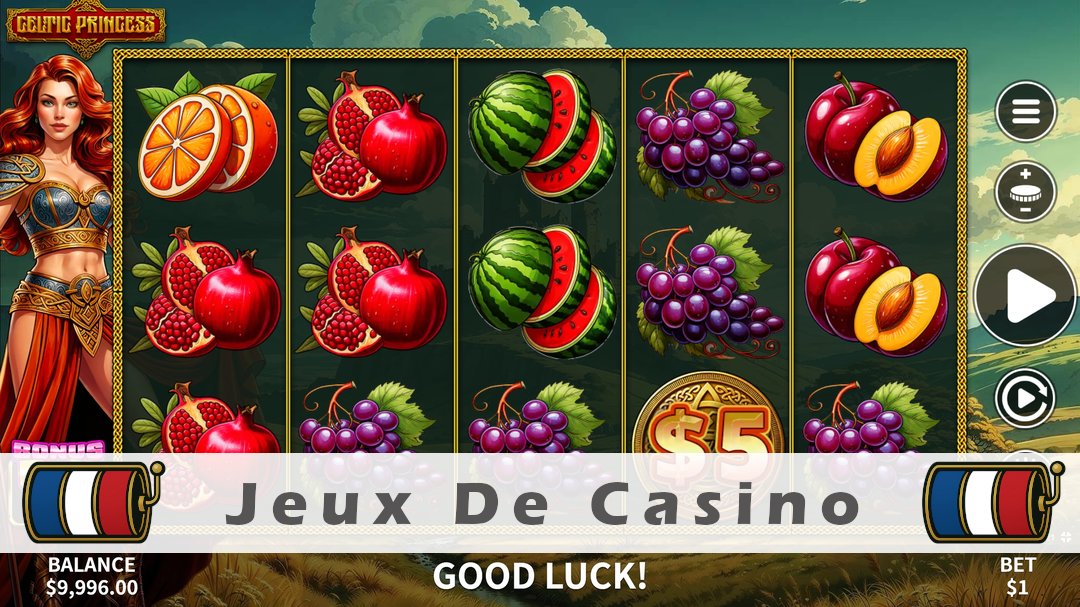 Démo de la machine à sous Celtic Princess