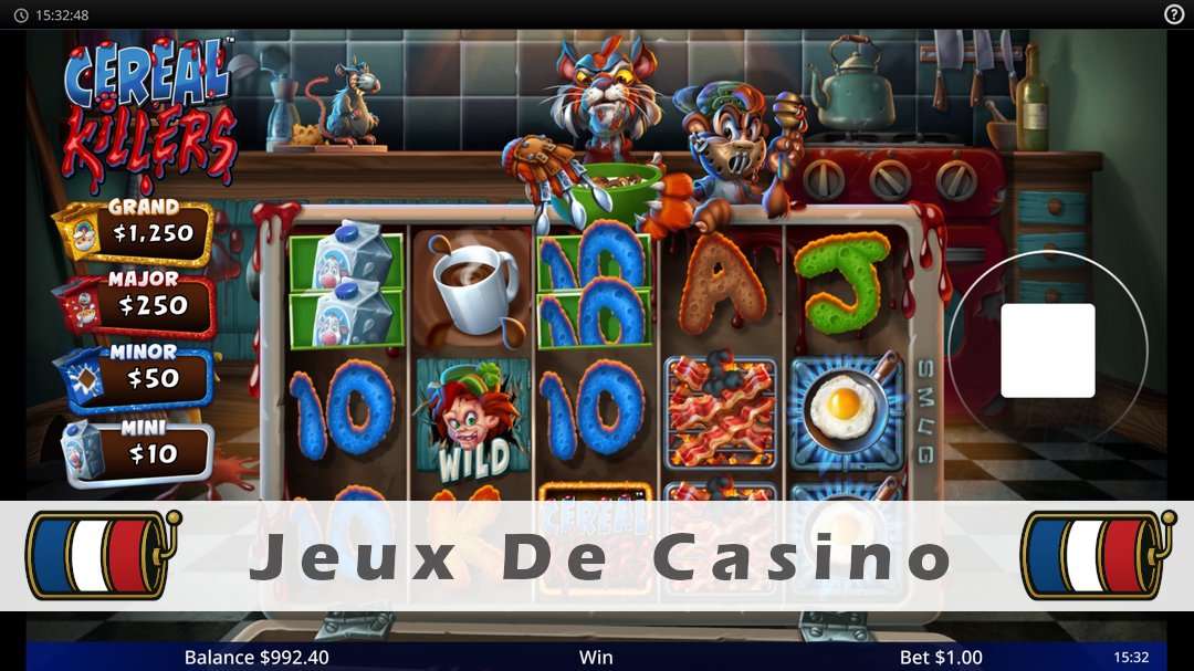 Démo de la machine à sous Cereal Killers