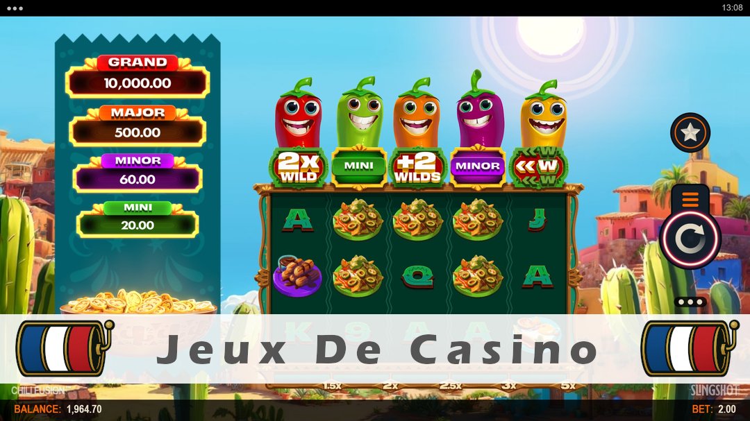 Démo de la machine à sous Chili Fusion
