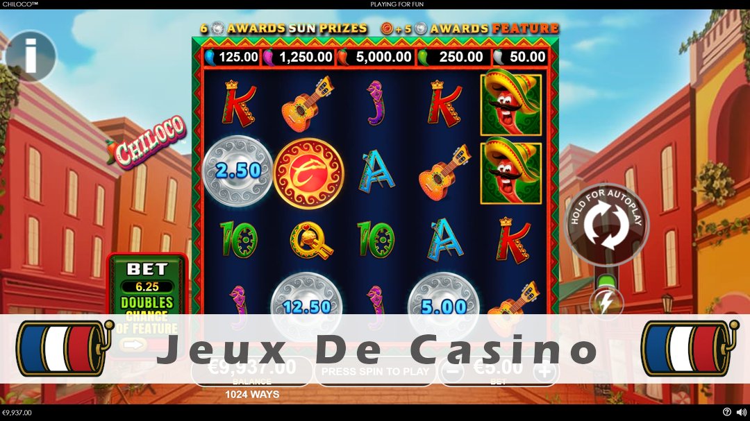Démo de la machine à sous Chiloco