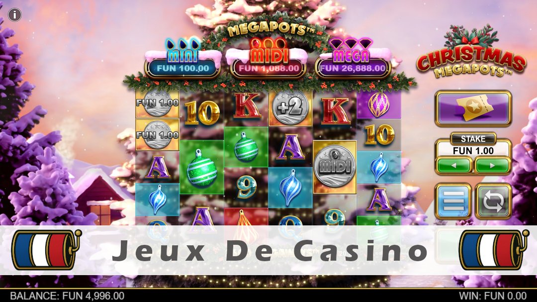 Démo de la machine à sous Christmas Megapots