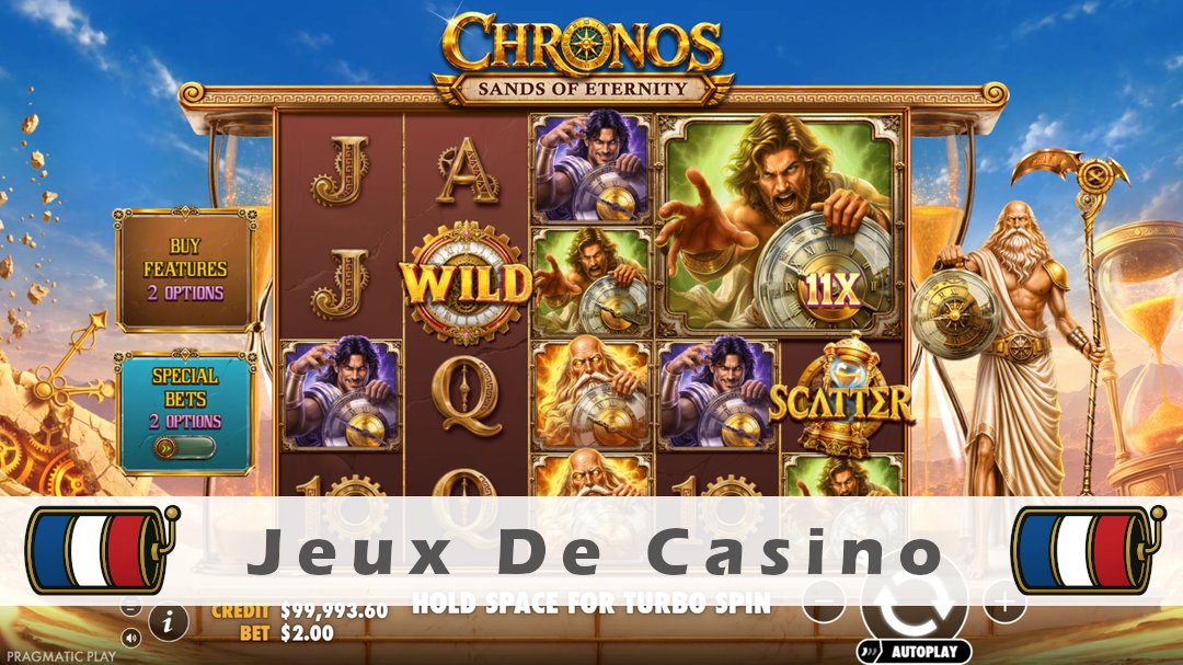 Démo de la machine à sous Chronos Sands of Eternity