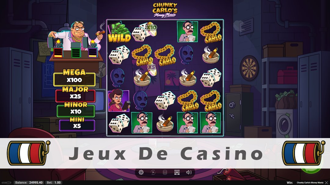 Démo de la machine à sous Chunky Carlos Money Mania