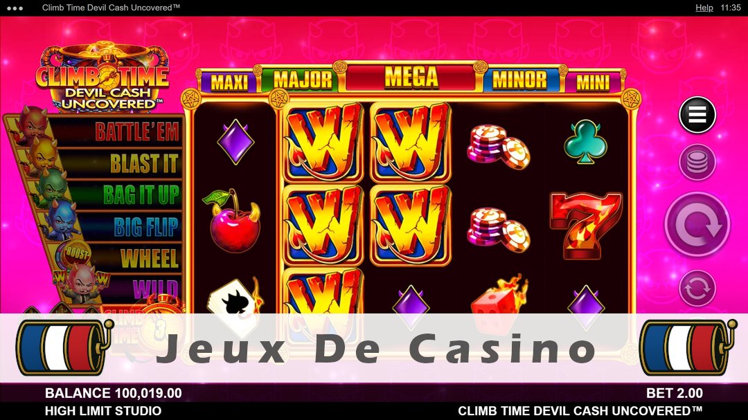 Démo de la machine à sous Climb Time Devil Cash Uncovered