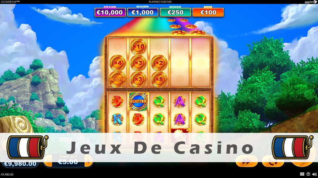 Démo de la machine à sous Clover Flip