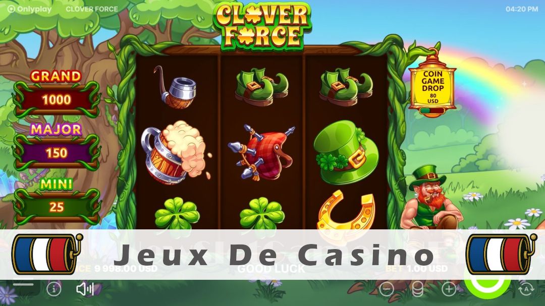 Démo de la machine à sous Clover Force