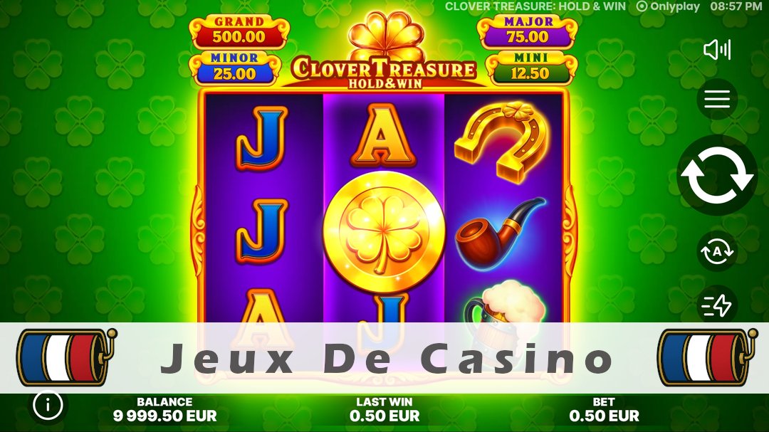 Démo de la machine à sous Clover Treasure