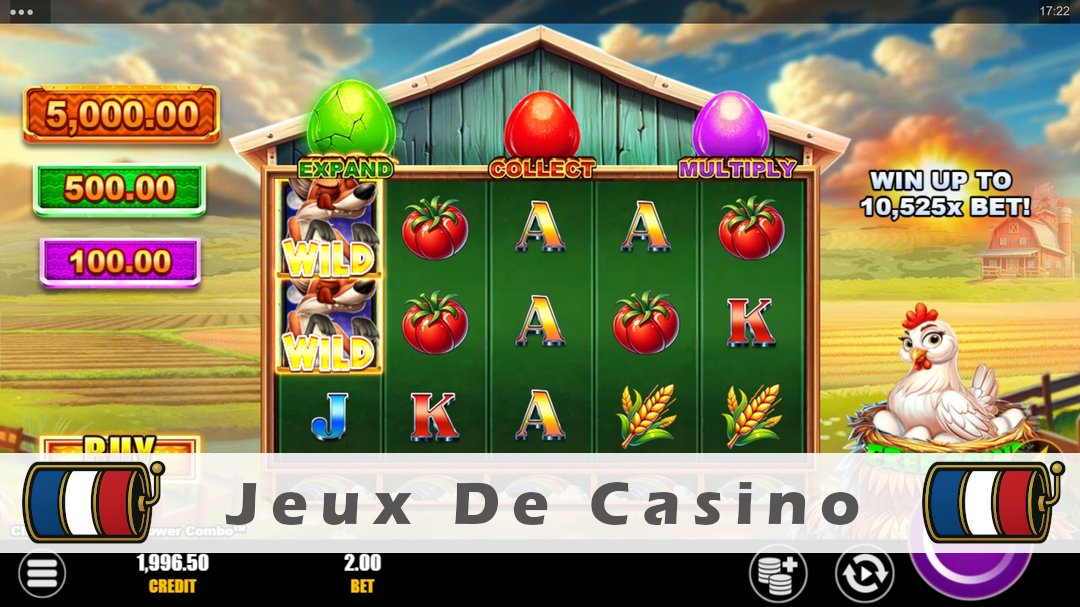 Démo de la machine à sous Cluck N Fortunes Power Combo