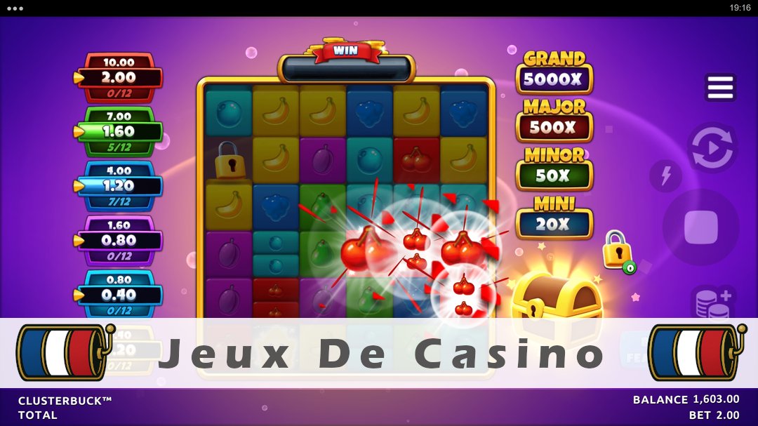 Démo de la machine à sous ClusterBuck
