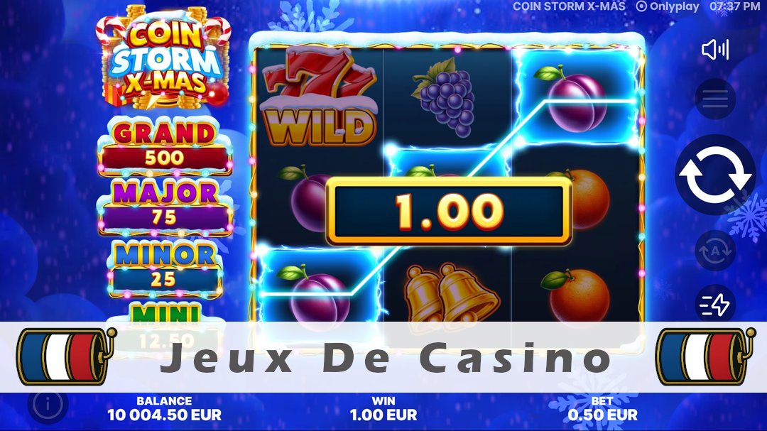 Démo de la machine à sous Coin Storm X-Mas