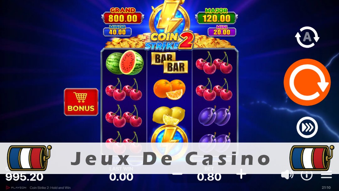 Démo de la machine à sous Coin Strike 2 Hold and Win