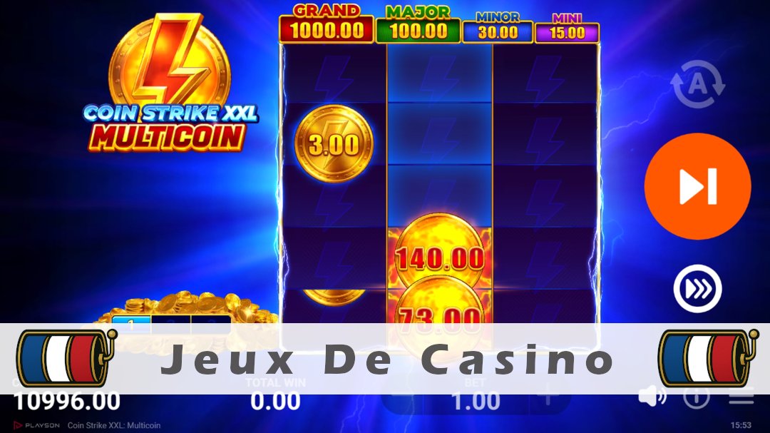 Démo de la machine à sous Coin Strike XXL Multicoin