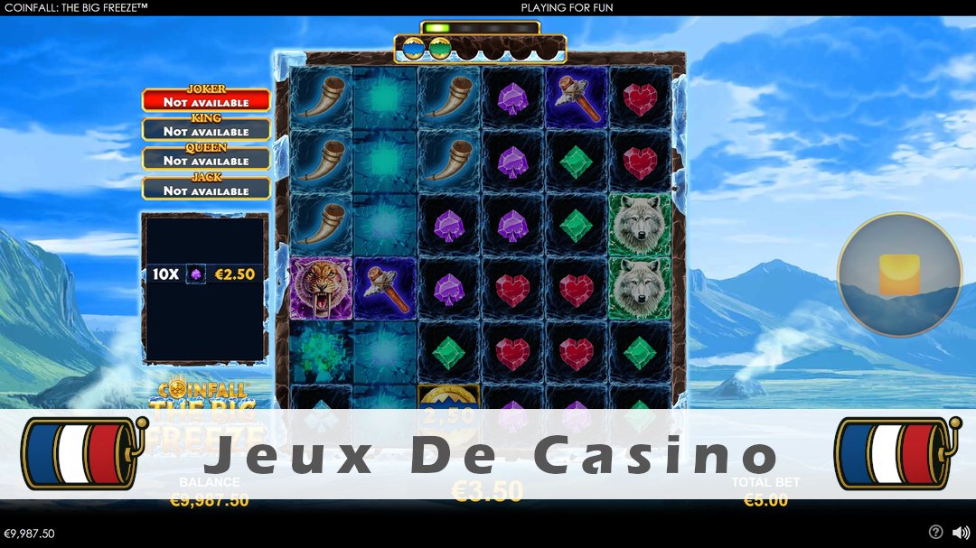 Démo de la machine à sous CoinFall The Big Freeze
