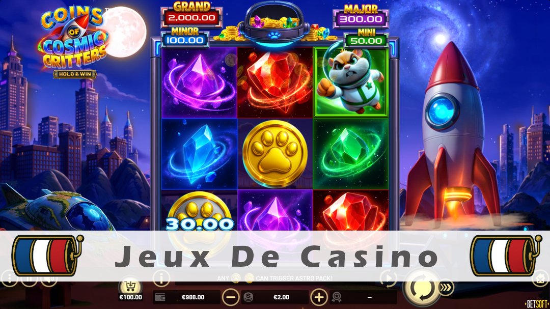 Démo de la machine à sous Coins of Cosmic Critters