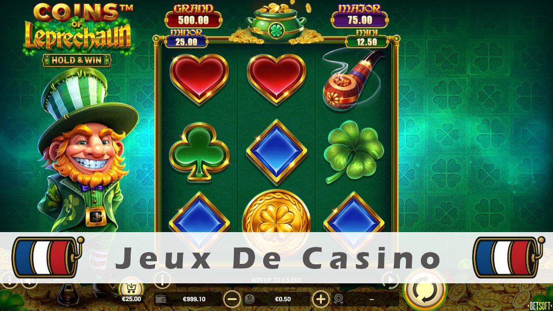 Démo de la machine à sous Coins of Leprechaun