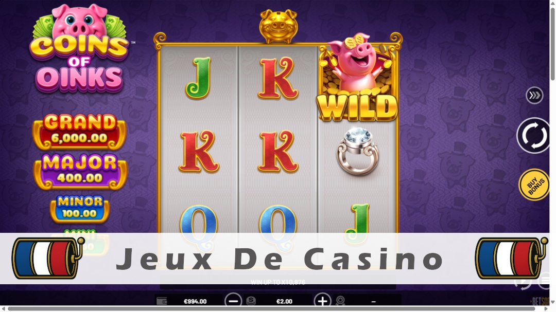 Démo de la machine à sous Coins of Oinks