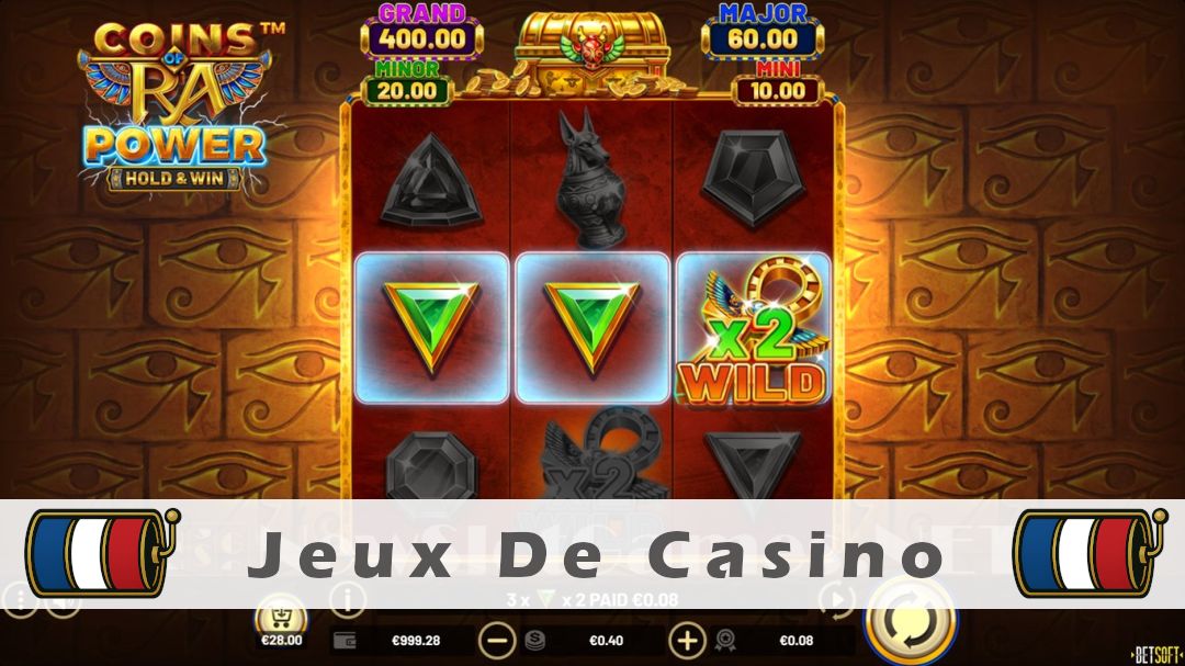 Démo de la machine à sous Coins of Ra Power – Hold & Win