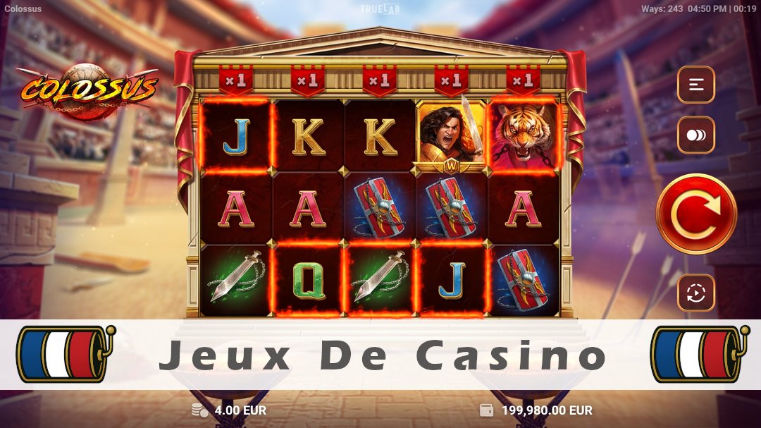 Démo de la machine à sous Colossus